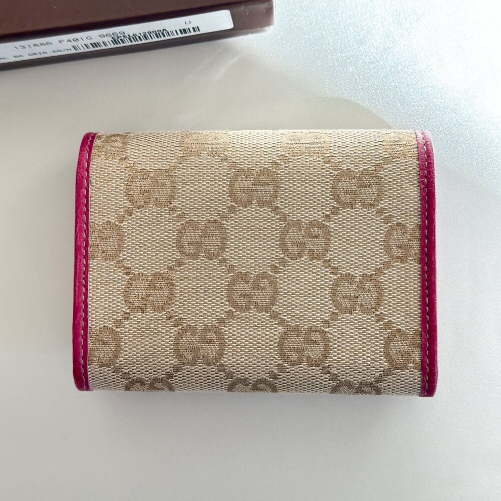 Gucci Monogram Card Wallet - Picture 3 of 15